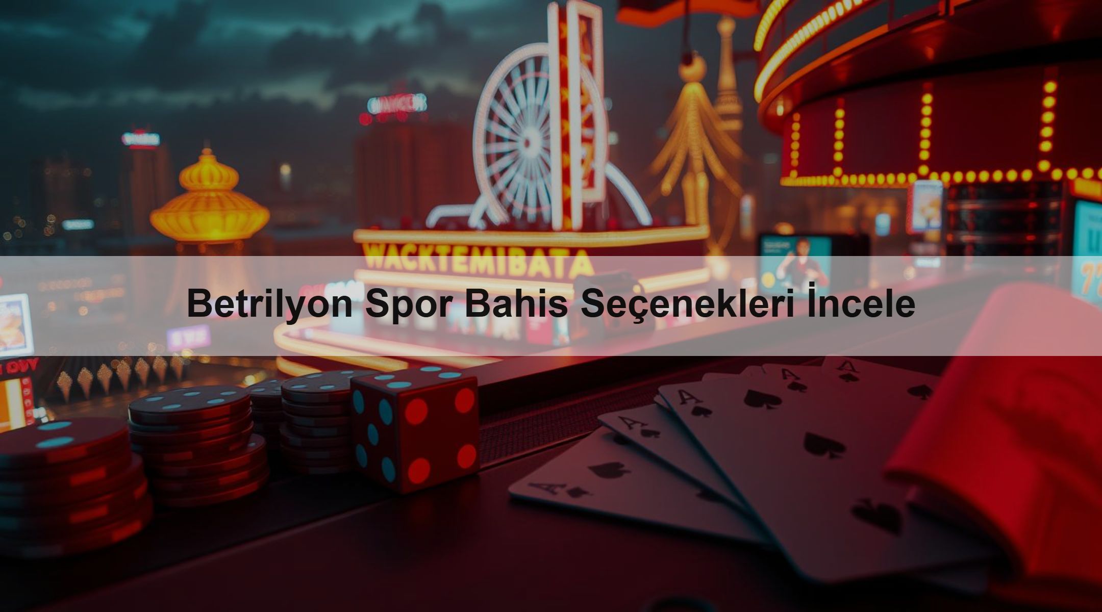 Betrilyon Spor Bahis Seçenekleri İncele